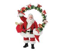 Department 56 Possible Dreams Christmas Traditions Santa Hatful of Gifts Limited Edition Lit Figurine, 13.25 Inch, Multicolor