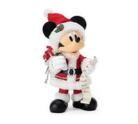 Department 56 Possible Dreams Disney Mickey Mouse Christmas Santa Figurine, 13 Inch, Multicolor