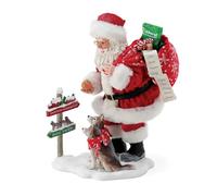 Department 56 Possible Dreams Santa and His Pets Dog Park Figurine, 10.5 Inch, Multicolor