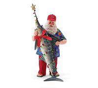 Department 56 Possible Dreams Santa by The Sea Merry Marlin Figurine, 13.5 Inch, Multicolor