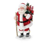 Department 56 Possible Dreams Santa Christmas Traditions Places to Go Figurine, 10.5 Inch, Multicolor