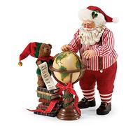 Department 56 Possible Dreams Santa Claus Across The Globe Clothtique Christmas Figurine