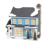 Department 56 Snow Village National Lampoon's Christmas Vacation The Chester House Lit Building, 7.64 Inch, Multicolor