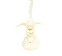 Department 56 Snowbabies Angel on a Cloud Catching Stars Glowing Hanging Ornament, 3.54 Inch, Multicolor