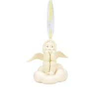 Department 56 Snowbabies Angel on a Cloud Daydreaming Glowing Hanging Ornament, 3.15 Inch, Multicolor