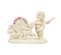 Department 56 Snowbabies Awesome Music Figurine, 4.17 Inch, Multicolor