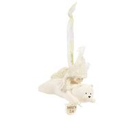 Department 56 Snowbabies Beary Sleepy Baby's First Porcelain Christmas Ornament 6009140