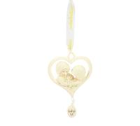 Department 56 Snowbabies Celebrations Baby's First Christmas Hanging Ornament, 3.5 Inch, Multicolor