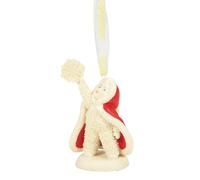 Department 56 Snowbabies Celebrations The First Snowflake Hanging Ornament, 3.94 Inch, Multicolor