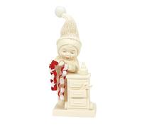 Department 56 Snowbabies Christmas Jubilee Making a Holiday Paper Chain Figurine, 4.17 Inch, Multicolor