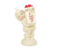 Department 56 Snowbabies Christmas Jubilee Special Puppy Delivery Figurine, 4.65 Inch, Multicolor