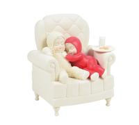Department 56 Snowbabies Christmas Jubilee Waiting for Santa Figurine, 5.12 Inch, Multicolor