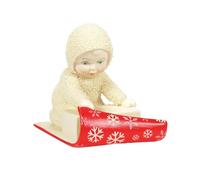 Department 56 Snowbabies Christmas Jubilee Wrapped Up in Christmas Figurine, 3.27 Inch, Multicolor