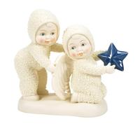 Department 56 Snowbabies Midnight Clear Always an Angel Figurine, 4.21 Inch, Multicolor