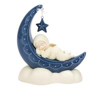 Department 56 Snowbabies Midnight Clear Asleep Under The Stars Figurine, 5.79 Inch, Multicolor