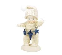 Department 56 Snowbabies Midnight Clear Collecting Stars Figurine, 4.53 Inch, Multicolor