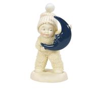 Department 56 Snowbabies Midnight Clear Rock-A-Bye Moonbeam Figurine, 4.21 Inch, Multicolor