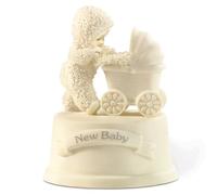 Department 56 Snowbabies New Baby Recordable Box