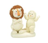 Department 56 Snowbabies Storybook How Do You Scare a Lion Figurine, 3.82 Inch, Multicolor