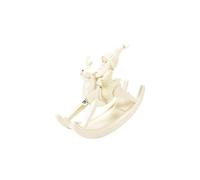 Department 56 Snowbabies Woodland Wonder Rock Around The Christmas Tree Figurine, 5.2 Inch, Multicolor