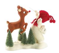 Department 56 Snowbaby Rudolph's Flying Lesson