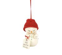 Department 56 Snowpinions One Drink Away from Honesty Hanging Ornament, 3.07 Inch, Multicolor
