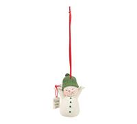 Department 56 Snowpinions Warm Wishes 2022 Dated Hanging Ornament, 3.74 Inch, Multicolor