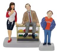Department 56 The Original Snow Village Accessories National Lampoon's Christmas Vacation Can't See the Line Figurine Set, 3.46 Inch, Multicolor