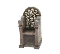 Department 56 Village Collection Accessories Halloween Scary Skeletons Throne Figurine, 3.4 Inch, Multicolor