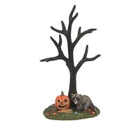 Department 56 Village Collection Accessories Halloween The Rabid Pumpkin Bandit Tree Figurine, 7.8 Inch, Multicolor