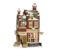 Department 56 Village Scrooge/Marley Counting House, Porcelain, Multicolor, 9.65