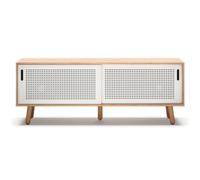 Department Ray TV Bench 150 cm Oak/White