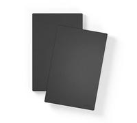 Department Shelf For Large Cabinet With 1 Door Set of 2 Anthracite