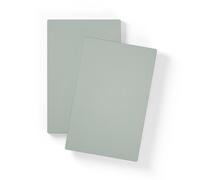 Department Shelf for Store Cabinet with 1 Door Set of 2 Slate Grey