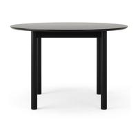 Department Wood Dining Table Ø110 cm Black