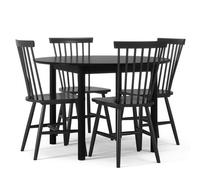 Department Wood Dining Table Black/ Black