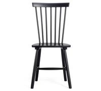 Department Wood H17 Windsor Dining Chair Black