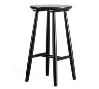 Department - Wood H23 Barstool, Black - Black
