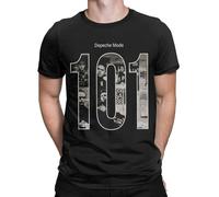 Depeche Cool Mode 101 Fill T Shirt Men's Cotton Creative T-Shirts Crew Neck Tee Shirt Short Sleeve Tops Black M