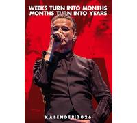 Depeche Mode Calendar 2026, DIN A3, Wall Calendar, Poster Calendar, Discography, 76 Plate Covers, 13 Exclusive Pictures Plus Depeche Mode M Cinema Poster DIN A1