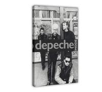 Depeche Mode Canvas Poster Wall Art Decor Print Picture Paintings for Living Room Bedroom Decoration 16x24inch(40x60cm)