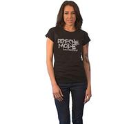 Depeche Mode People are People Women T-Shirt Black XL, 100% Cotton, Regular