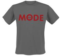Depeche Mode Red Logo T-Shirt charcoal S