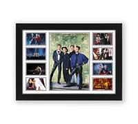 Depeche Mode Signed Poster Print - Limited Edition Autograph Fan Gift - Collectible Memorabilia Wall Art Merchandise - Electronic Music Legend Memento Mori (A3 Framed)