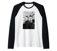 Depeche Mode Violator Era Portrait By AJ Barratt Raglan Baseball Tee