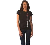 Depeche Mode Violator Side Rose Women T-Shirt Black XL, 100% Cotton, Regular