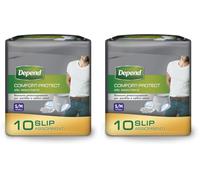 Depend Comfort Protect Incontinence Pants for Men, Small/Medium - 10 Pants (Pack of 2)