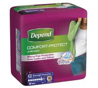 Depend Comfort Protect For Women Extra Large 9 Pack