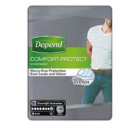 Depend Incontinence Pants Comfort Protect Male Large/X Large 9'S
