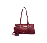 'Depend' Leather Tote Bag Dune London Red One Size
